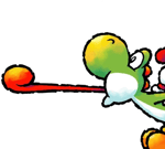 Yoshi spitting