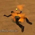 GTA San Andreas Cj Burning Scream