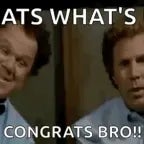 congrats brother
