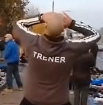 Polish Man Yelling "KURWA"