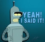 Futurama - Bender - Yeah!