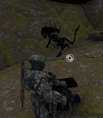 Autotitan Engauging Hostile Infantry