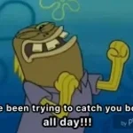 FINALLY! I'VE BEEN TRYING TO CATCH YOU BOYS ALL DAY 4