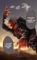 Throughout Heaven and Earth, I alone am the Honored One