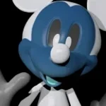 PhotoNegative Mickey old jumpscare