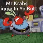 MR CRABS START DIGGIN IN YO BUT TWINN🌹🔋
