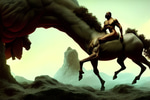 the meat riding is crazy