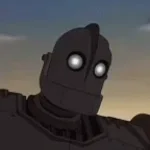 The Iron Giant saying "Guns Kill"