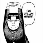 TEN GALLON WIENER.