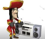 pirate with radio