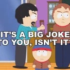 austin thinking everything is a joke