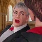 Myrte kitzelt Frau kleischer am Arsch