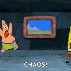 just pure chaos and screaming