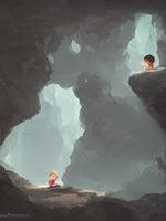 cave anime