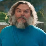 Woodland mansion. Minecraft Movie Jack Black