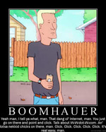Boomerhauer internet click click click