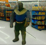 Black man scream sound effect