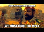 STOP WATCHING THIS BROTHER! WE MUST FIGHT THE MPLA!