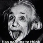 a person who thinks all the time