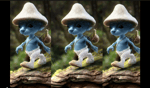 smurf cat! :o