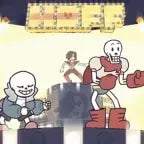 Sans lazy people pun