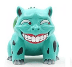 spinning skull with guitar riff at the end