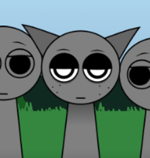 Sprunki Retake Gray Normal