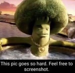 Green Alien Man Singing