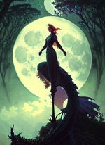 Beneath the moonlight