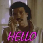 Hello Lionel Richie