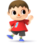 SSB Villager - Landing