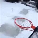 ice skate slam dunk