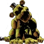 FNAF1 Jumpscare Golden Freddy (copy)