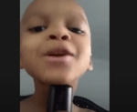 Kid Uses Grandma's Voicebox as Autotune