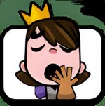 Princess Yawn Emote