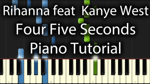 fourfiveseconds piano