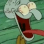 Squidward goofy ahh laugh super sped up
