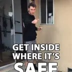 Kendo- Should be safe inside here