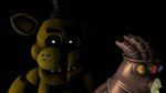 Fnaf 1 - Light Teleport / Animatronic At Door (Sped Up 1-Fold)
