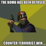 CSGO Bomb defused