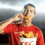 ronaldo kurczaki z kfc