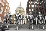 Cybermen walk i think