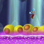 newer super mario bros wii crystal caves fast