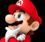 Mario thinking