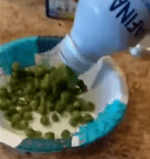 a nice bowl of peas