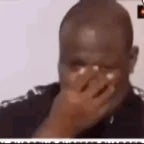 When you try to hold in your laugh