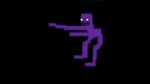 purple guy luagh