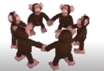 Happy Monkey Circle