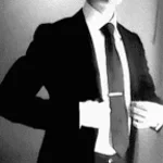 mặc vest rất oách