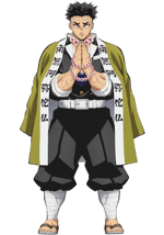 Gyomei Uses Stone Breathing Demon Slayer S4 Ep8